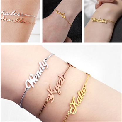 DIY name custom anklet - myETYN