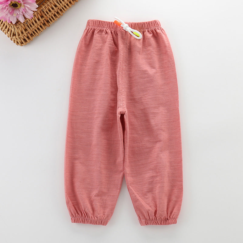 Spring And Summer New Children'S Mosquito Pants, Boys And Girls, Infants, Korean Version Of Bloomers, Thin Loose Trousers