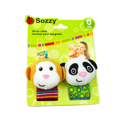 Baby Wrist Band Early Education Plush Toy Watch Band