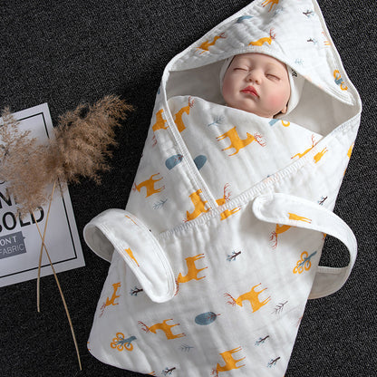 Cotton Baby Blanket: Perfect for Swaddling and Toweling