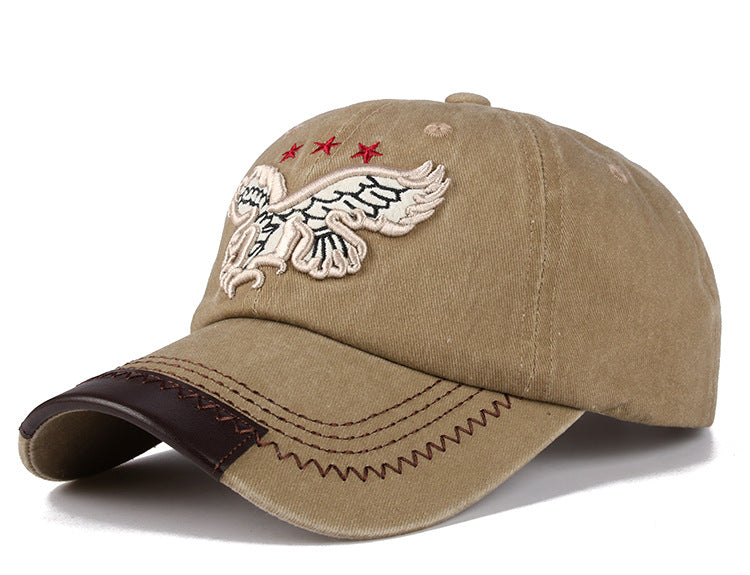 Embroidered Eagle Outdoor Sunshade Cap - myETYN