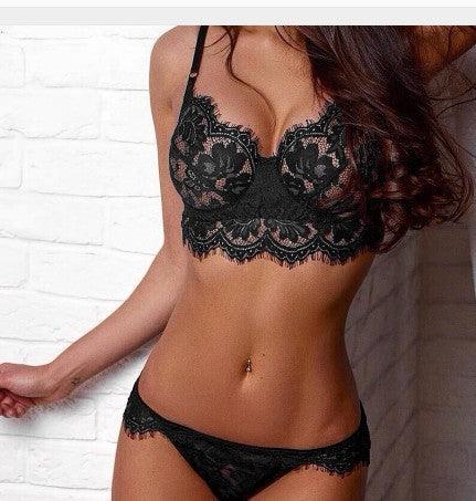 Erotic Lingerie Sexy Mesh Lace Lingerie Set