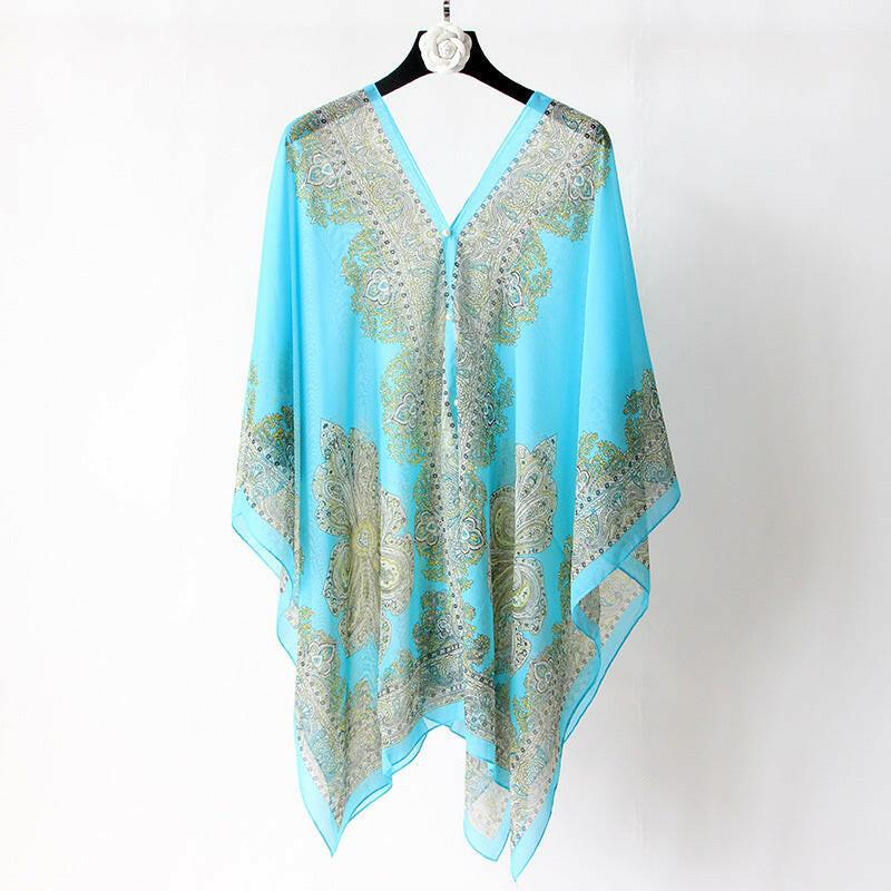 Multifunctional Magic Chiffon Sunscreen Shawl - myETYN