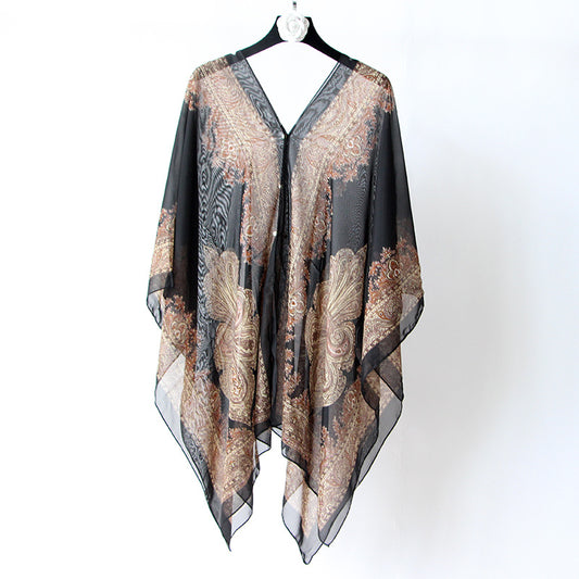 Multifunctional Magic Chiffon Sunscreen Shawl - myETYN