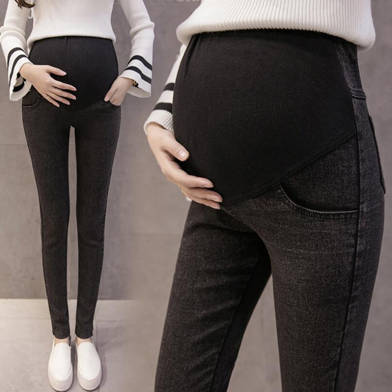 Pregnant Women'S Leggings Outer Stretch Footwear Pants Women'S Pregnant Women'S Pants Jeans Pencil Pants - myETYN