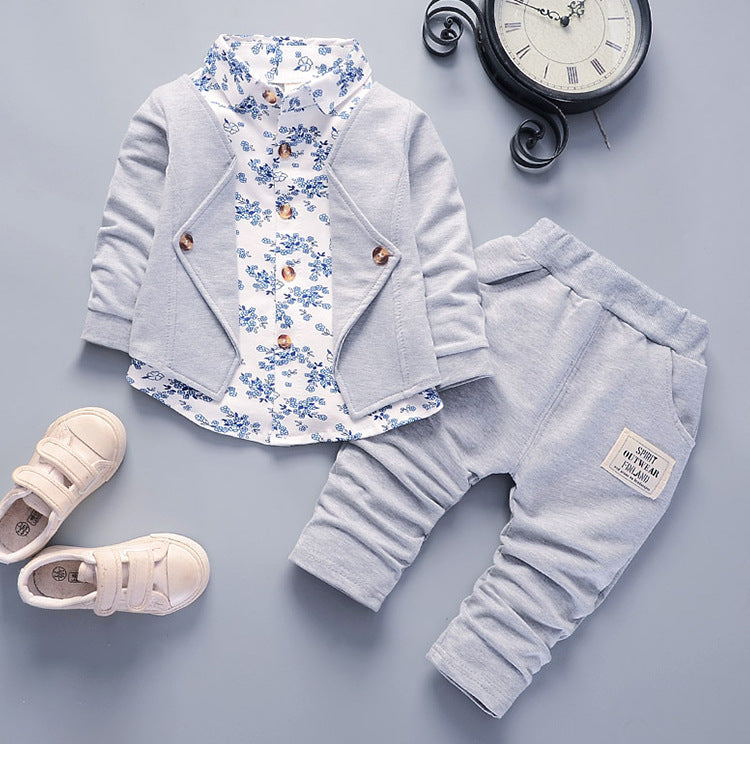 Fashionable Children'S Long Sleeve Suit