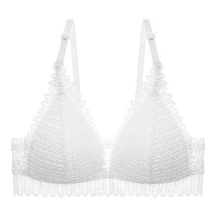 Gathering Thin-Cup Back Bra