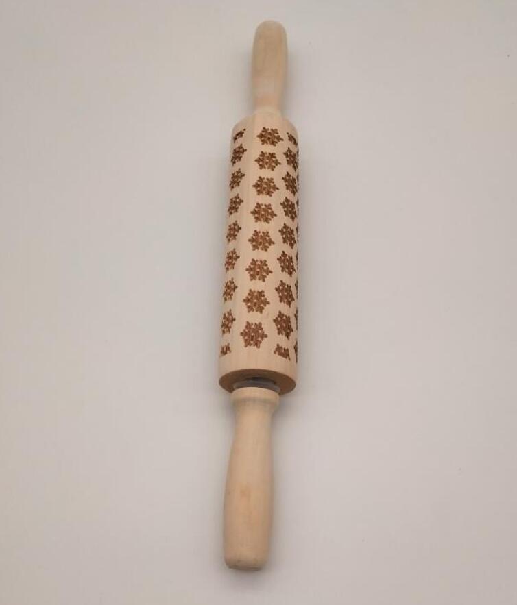 Rolling Pin Christmas Embossing