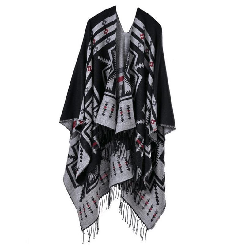 Split shawl scarf - myETYN