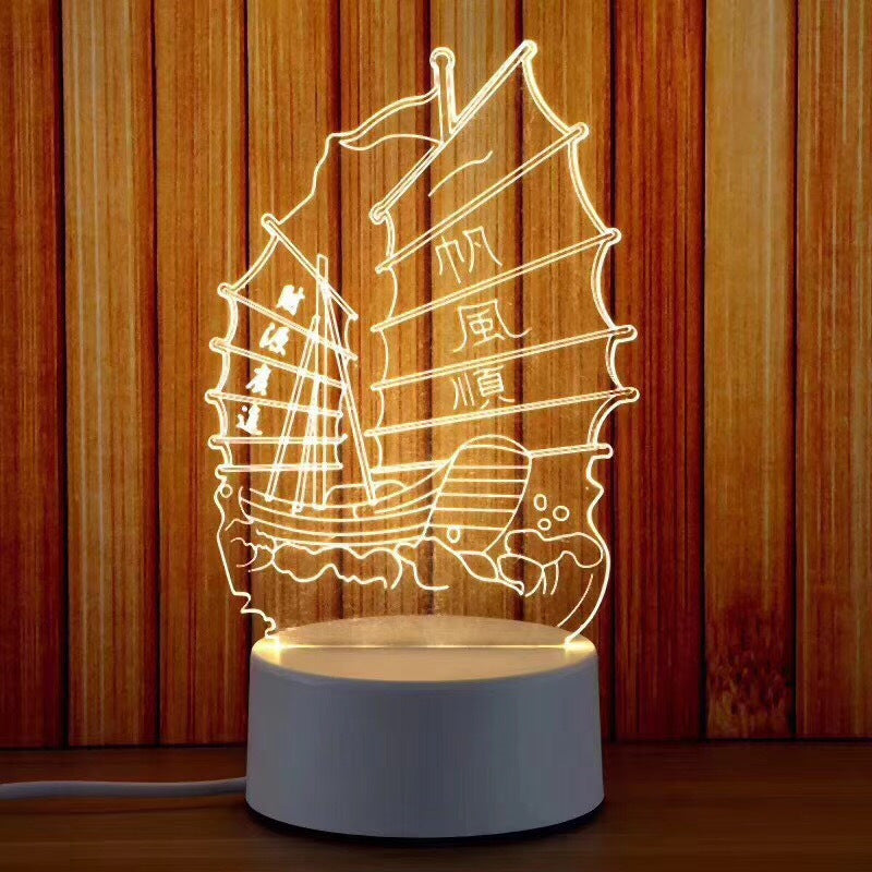 Bedroom bedside creative electronic night light - myETYN