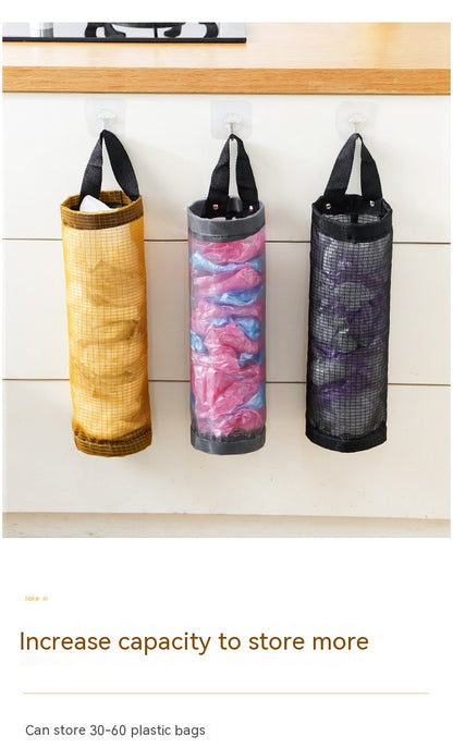 Hanging Plastic Bag Storage Bag Organize Fantastic Wall Hanging Removable - myETYN