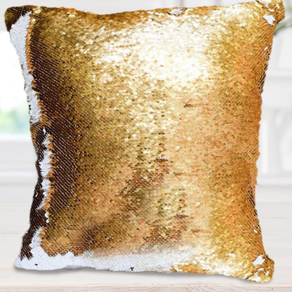 Sequins Throw Pillowcase with Custom Photo - myETYN