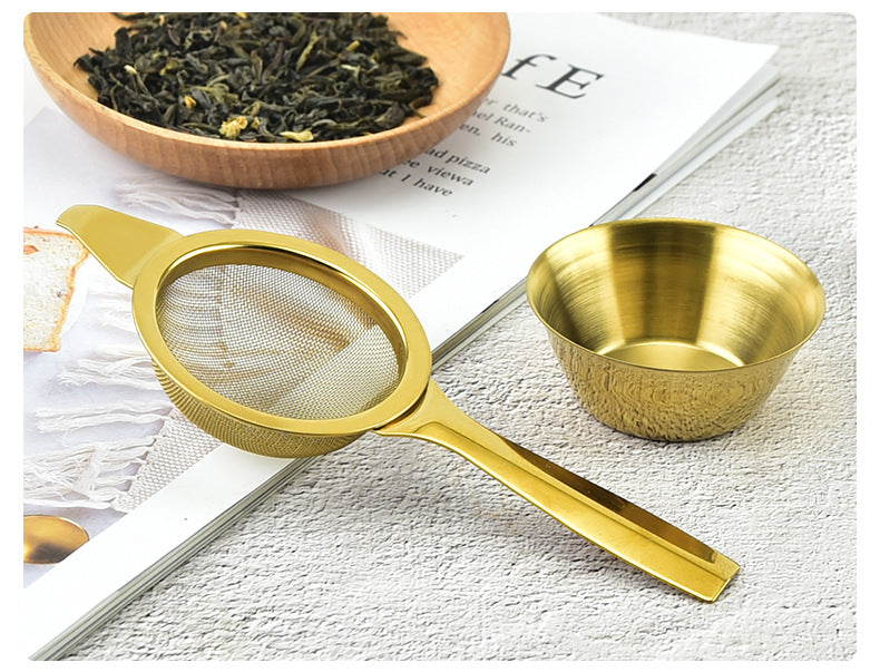 Fine Mesh Stainless Steel Tea Strainers for Whole Leaf Tea - myETYN