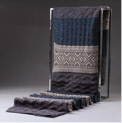 Knitted long scarf - myETYN