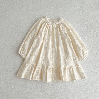 Children's Embroidery Dress Baby Rompers