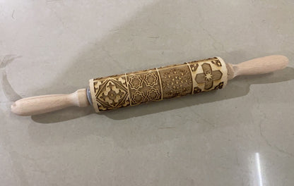 Rolling Pin Christmas Embossing