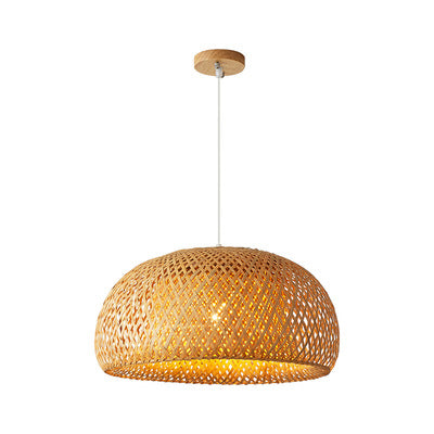 Bamboo Woven Simple Japanese Creative Pastoral Chandelier - myETYN