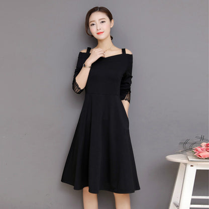 Mid-length long sleeve tutu skirt