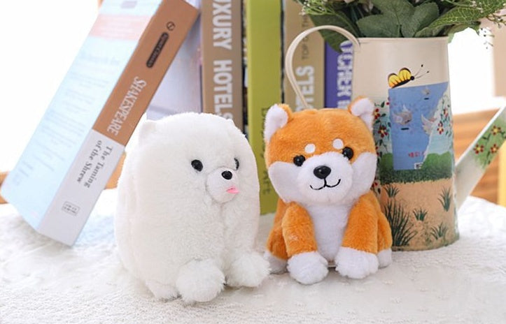 Electric Pomeranian Shiba Inu Talking Doll