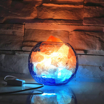 Crystal salt lamp negative ion lamp - myETYN