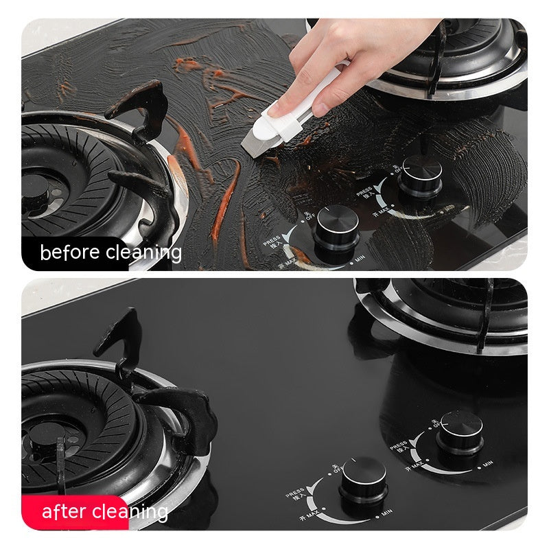 Clean The Stove And Wipe The Dirt On The Wall Tiles - myETYN