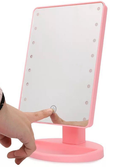 Portable 360 Degree Rotation Touch Induction Tabletop Cosmetic Mirror - myETYN