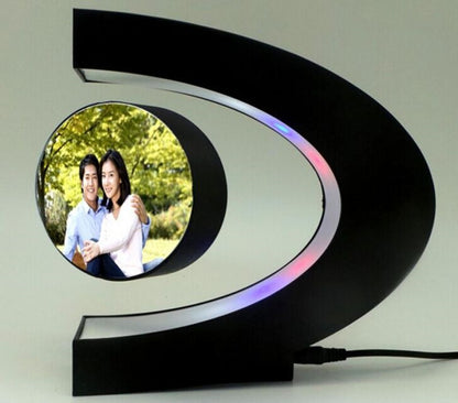 Electronic Magnetic Floating LED 3D Photo Frame Night Light - myETYN