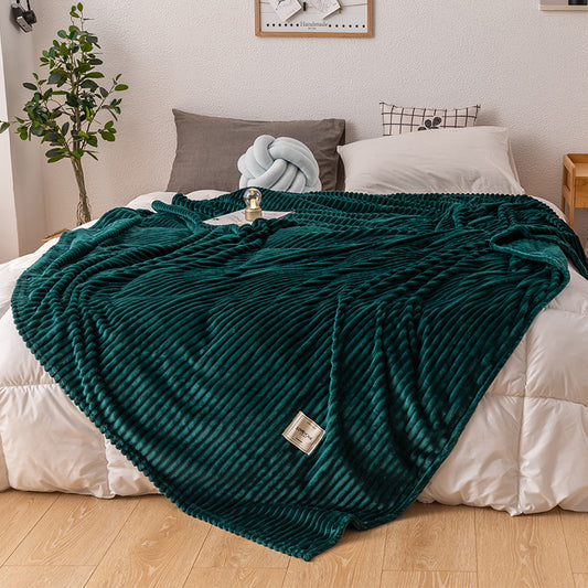 Single Layer Milk Fleece Blanket: Soft and Cozy Comfort