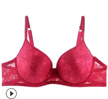 Sexy Push Up Bra – Plus Size A–E Cup Brassiere for Women