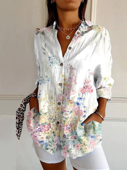 New Women's Summer Animal Pattern 3D Printed Shirt