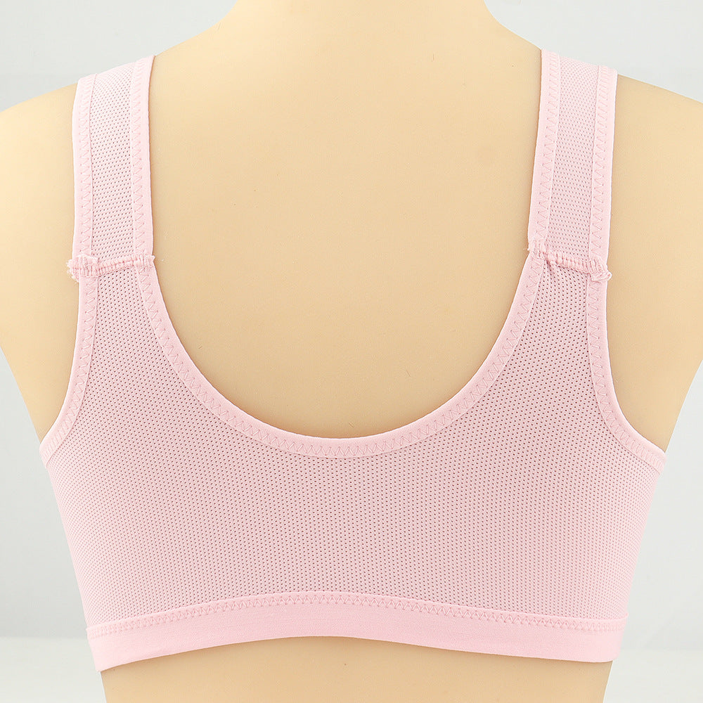 Women’s Front Closure Wireless Bra – Push-Up Bralette & Tube Top Vest