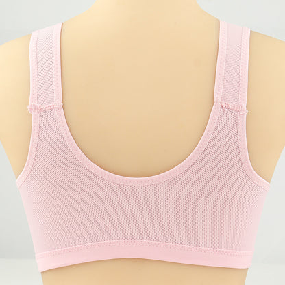 Women’s Front Closure Wireless Bra – Push-Up Bralette & Tube Top Vest