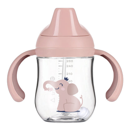 Baby Duckbill Straw Training Learning Drinking Cup