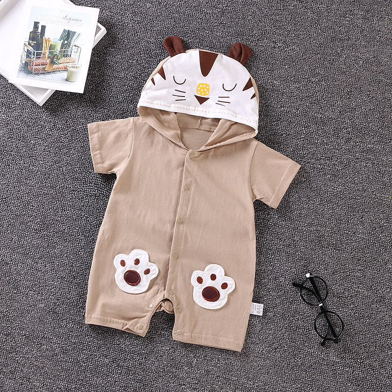 Summer baby romper for men and women