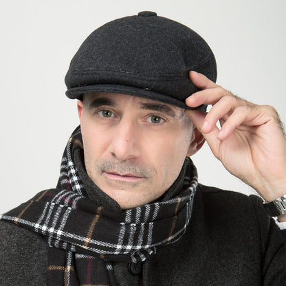 Woolen middle-aged cap - myETYN