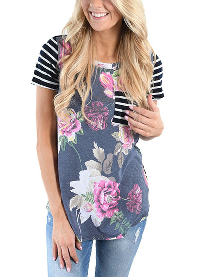 Summer Breastfeeding Tops Maternity Clothes - myETYN