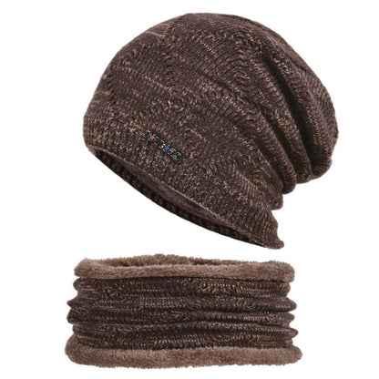 Biking Men's Two-piece Woolen Hat With Head And Ear Protection - myETYN