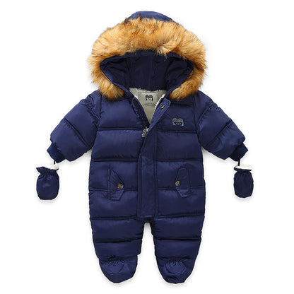 Baby Kids Jumpsuit Jacket with Gloves