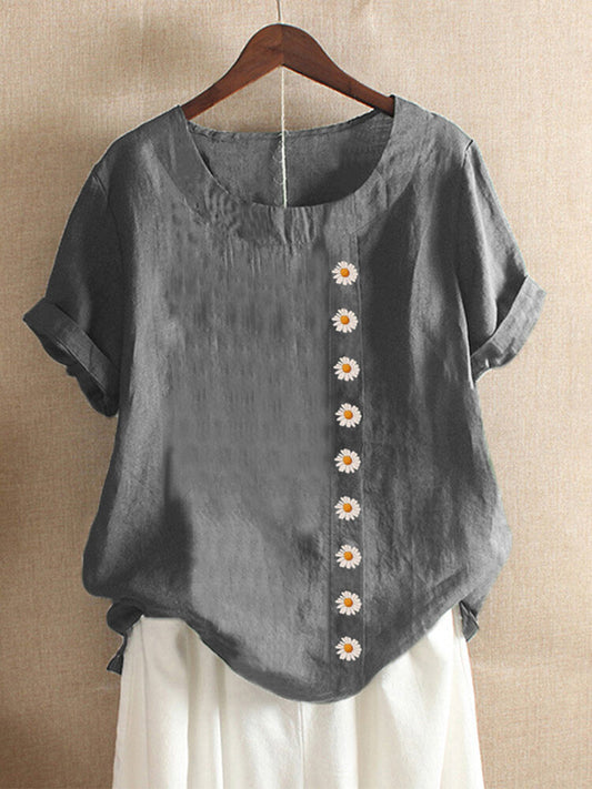 Small young cotton linen shirt