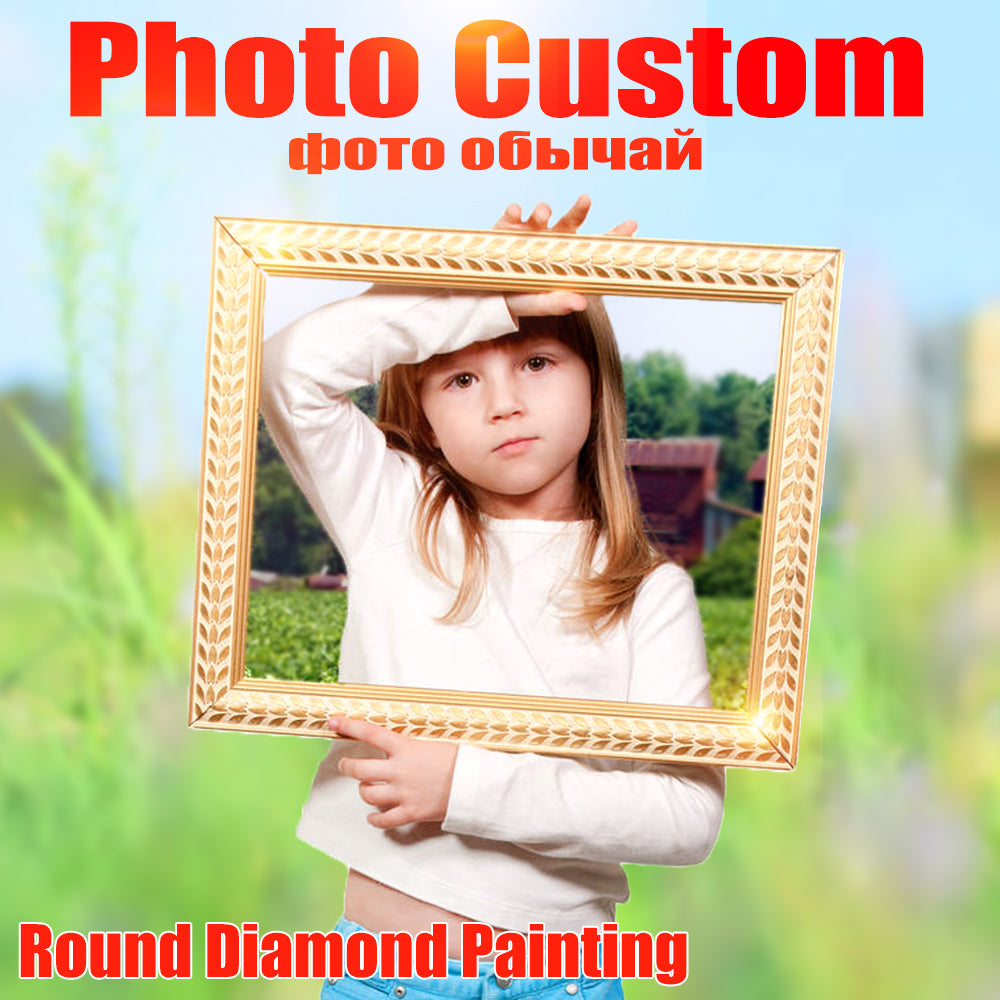 Photo Custom Diamond Painting Embroidery Rhinestones 5D Crossstitch Diy - myETYN