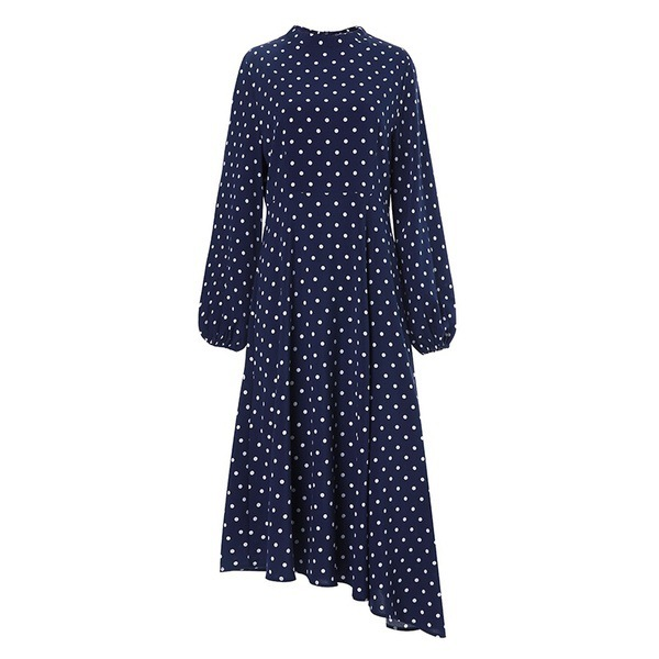 Polka dot fashion dress