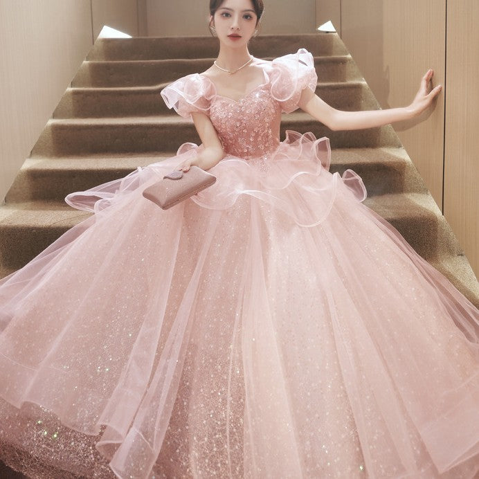 Evening Dress Women's Banquet Ceremony Exam Super Fairy Princess