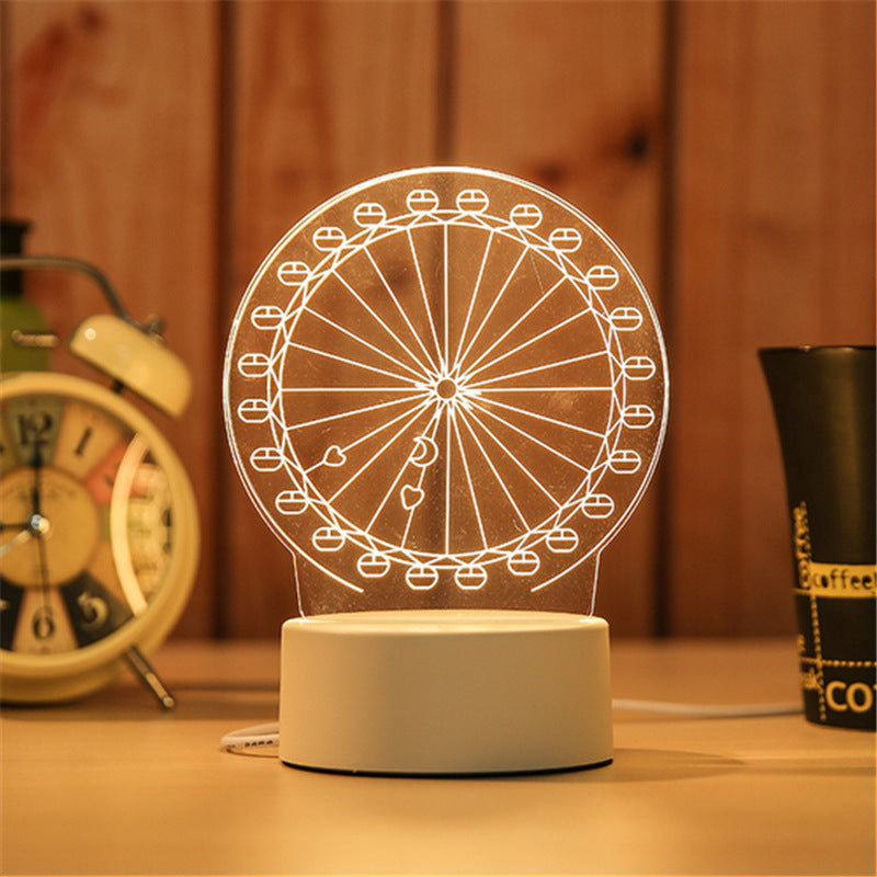 Bedroom bedside creative electronic night light - myETYN