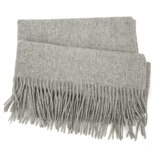 Men's cashmere scarf virgin woollen popular wild solid color warm thick scarf monochrome shawl - myETYN