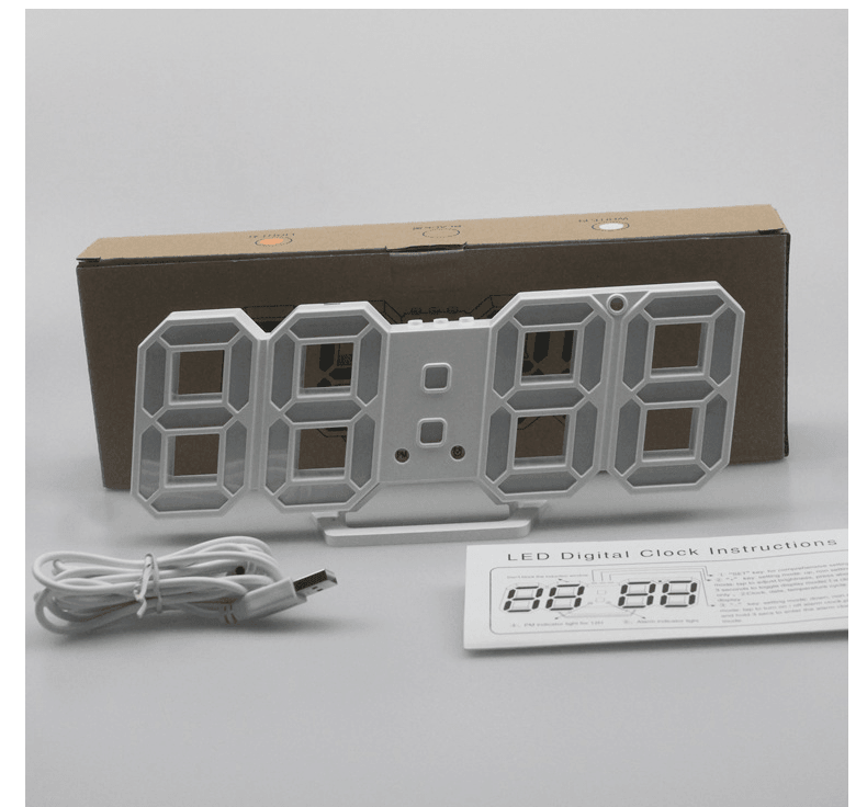 3D LED Wall Digital Clock - myetyn