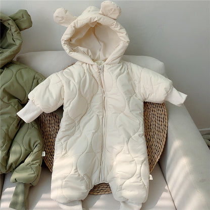 Men and Women Baby Bears Thickened Warm Winter Clothes