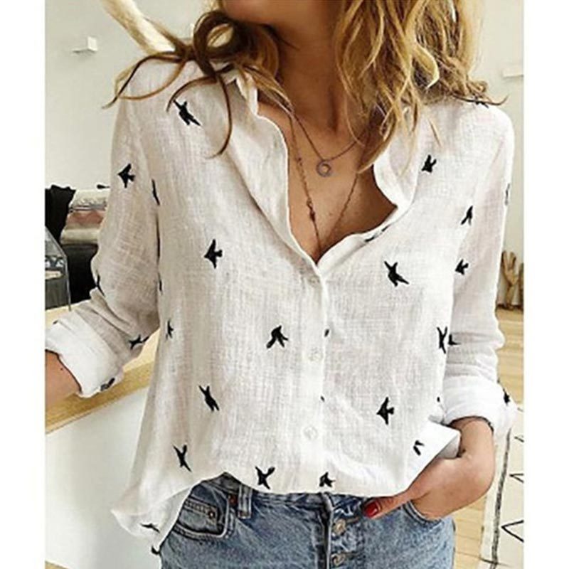 Pure color casual loose long sleeves