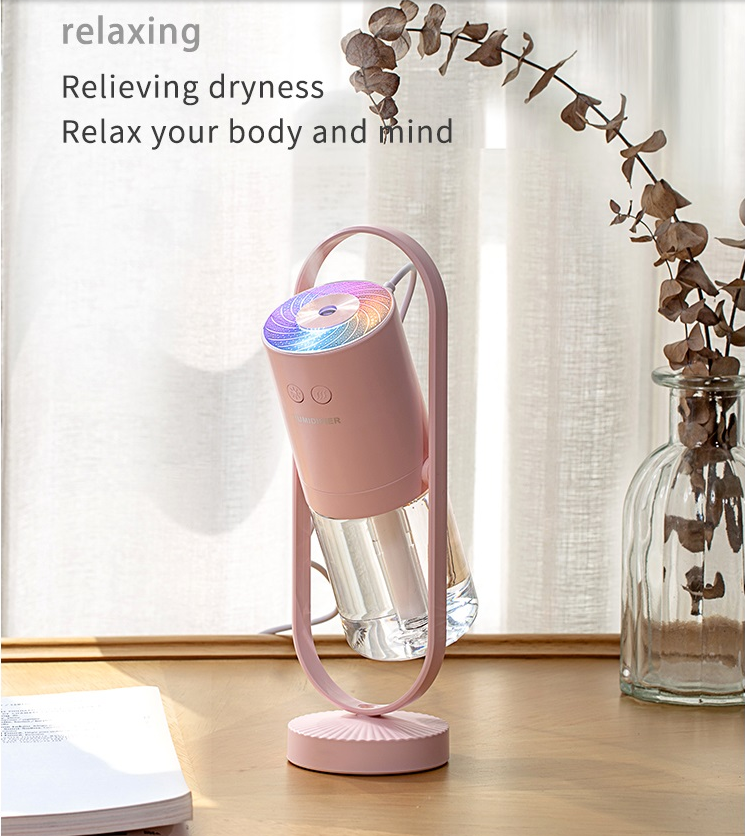 Magic Shadow USB Air Humidifier For Home With Projection Night Lights Ultrasonic Car Mist Maker Mini Office Air Purifier - myETYN