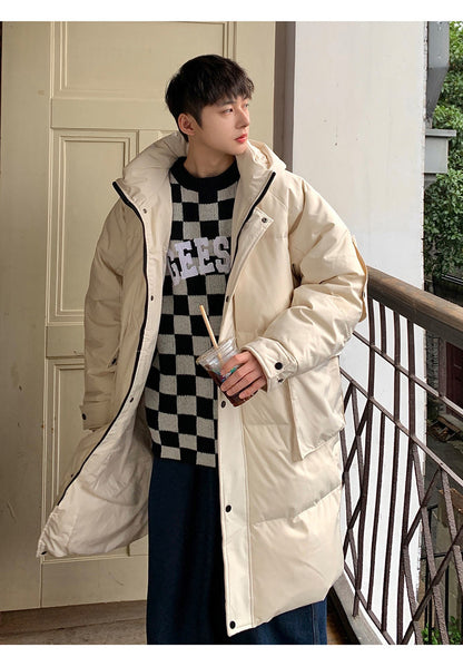 Men's Winter Mid-length Thick Warm Jacket - myETYN