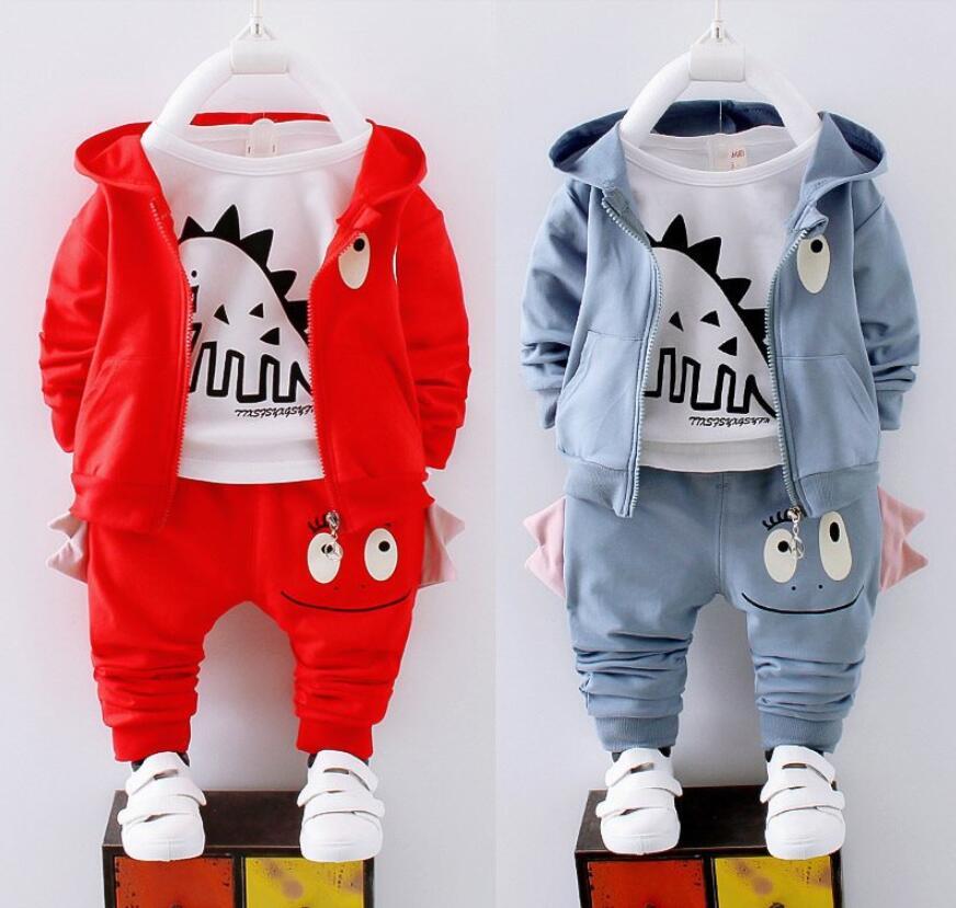 Dinosaur long sleeve children's suit